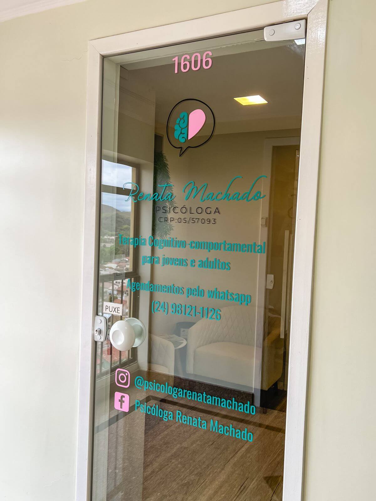 Consultório de psicologia em Volta Redonda - recepção